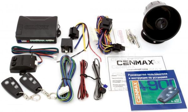 Инструкция к сигнализации Cenmax (Сенмакс) с автозапуском: схема подключения и отзывы пользователей