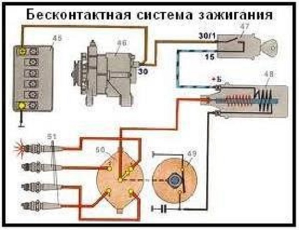 Порядок и схема зажигания ЗИЛ 130: инструкция по установке и подключению бесконтактной системы