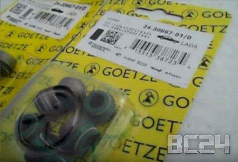 Подделка сальники клапанов GOETZE - как отличить?