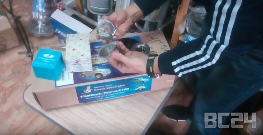 Ступичный узел Нива и Шевроле Нива с подшипником Iveco