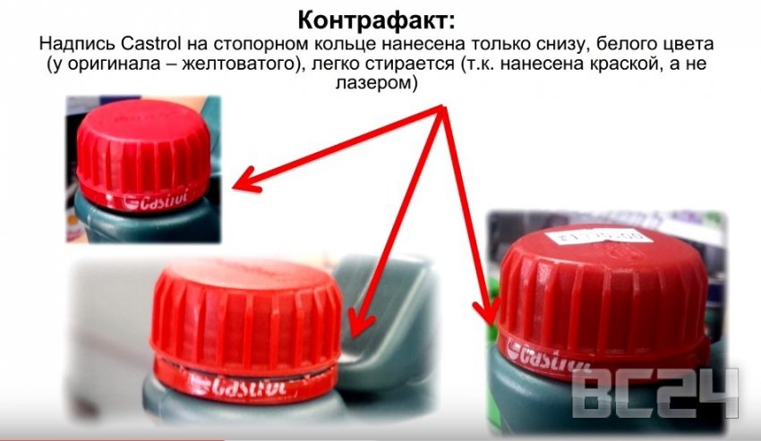 Подделка масла CASTROL - как отличить?
