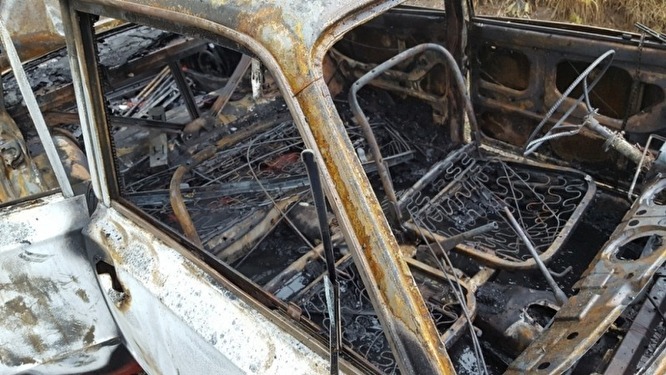 Под Челябинском бандиты за одну ночь сожгли все машины во дворе