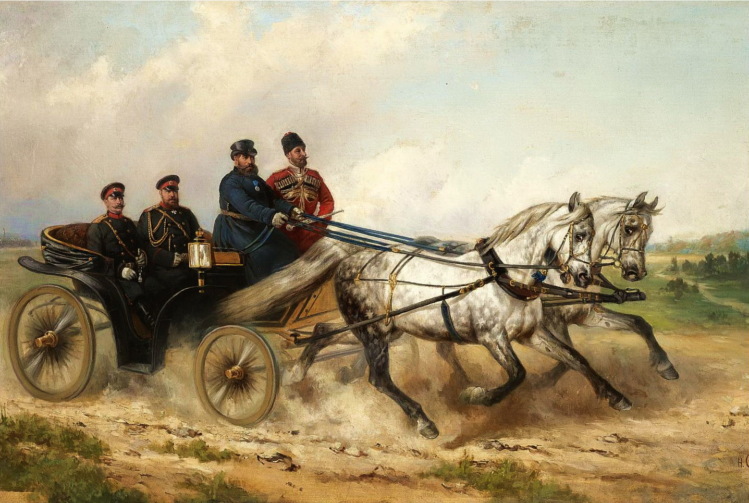 Таксисты XIX века