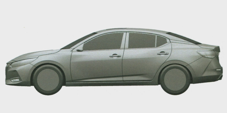 Новый седан Nissan Sentra запатентовали в РФ