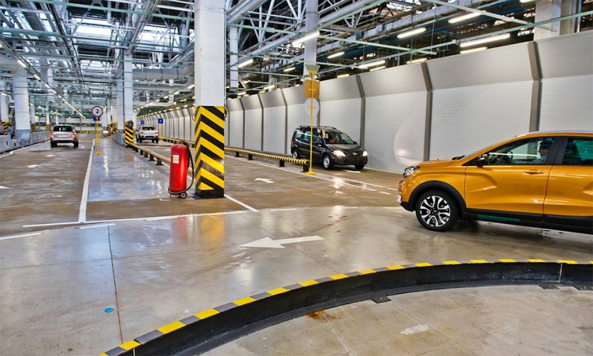 АвтоВАЗ построил новенький испытательный трек в Тольятти