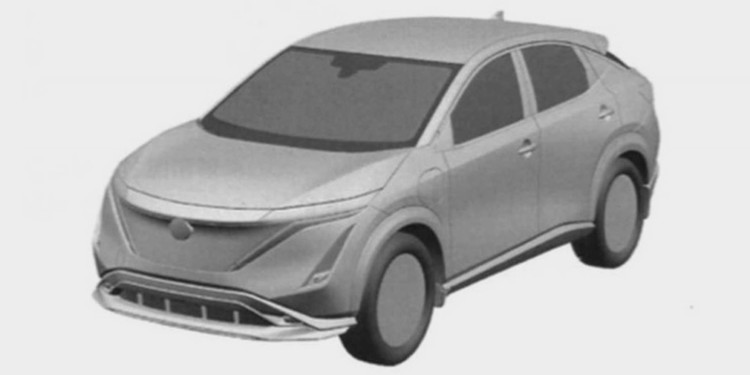 Опубликована внешность нового электрического кроссовера Nissan для России