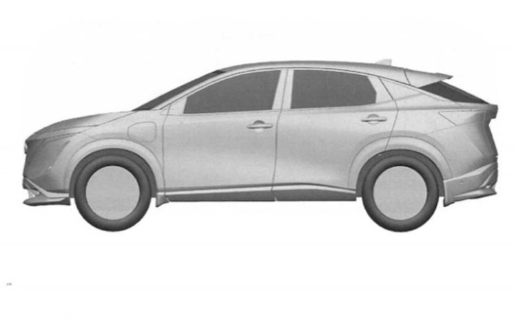 Опубликована внешность нового электрического кроссовера Nissan для России