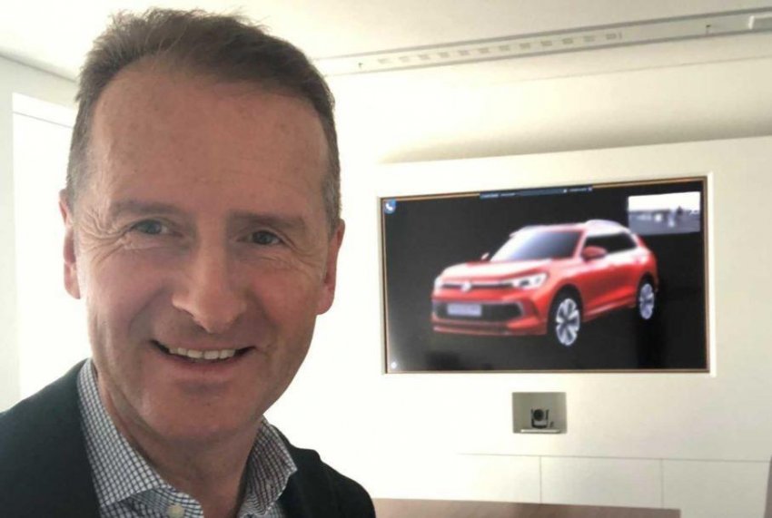 В Volkswagen случайно засветили новый Tiguan