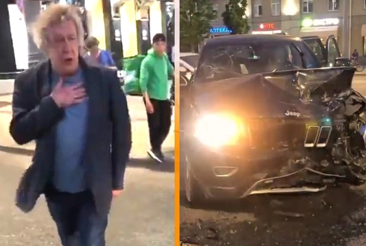 Актеру Михаилу Ефремову грозит семь лет тюрьмы за пьяное ДТП в центре Москвы (видео аварии)