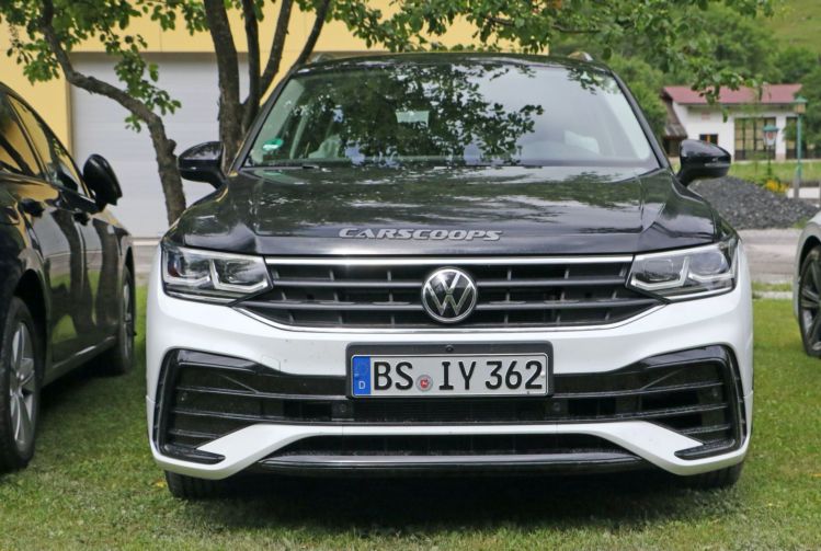 Рассматриваем обновленный Volkswagen Tiguan без камуфляжа