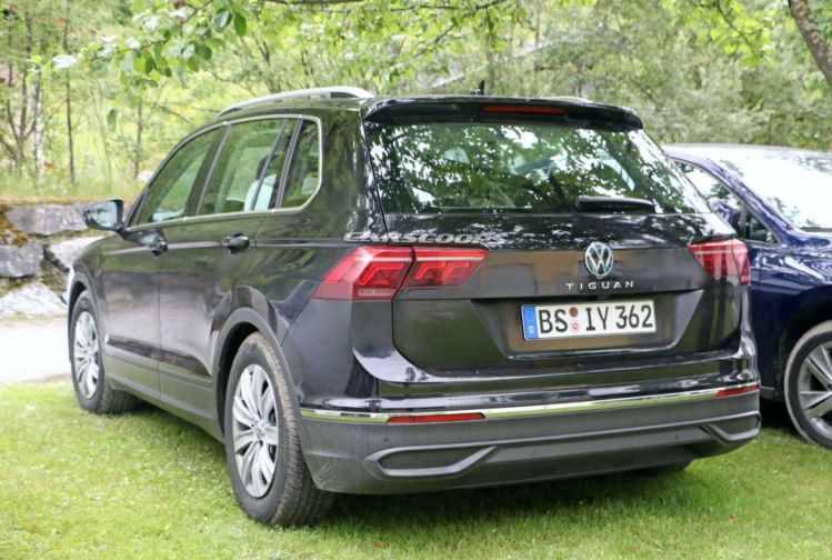 Рассматриваем обновленный Volkswagen Tiguan без камуфляжа