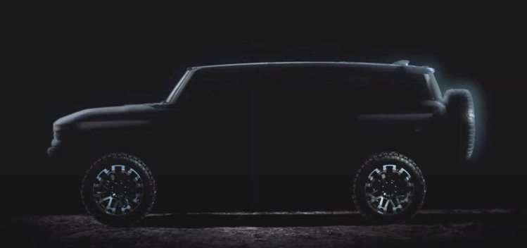 Новый электрический Hummer показали на видео