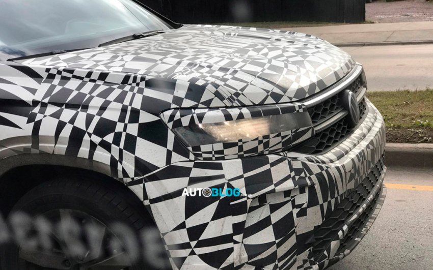 Volkswagen тестирует новый кроссовер для России