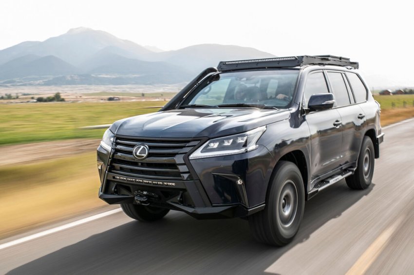 Lexus LX570 превратили в женский экспедиционный внедорожник