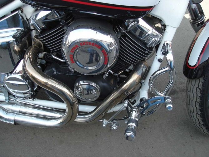 Чехол на Мотоцикл Yamaha Drag Star 400. Ходовые характеристики