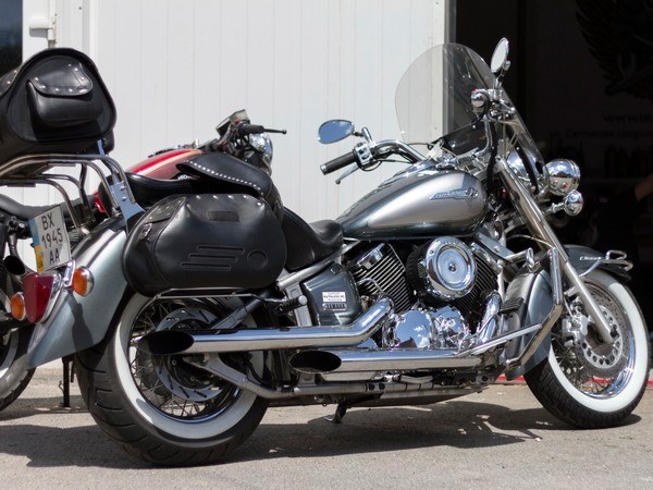 Yamaha Drag Star 1100 Или Honda Shadow 750 Конструкция мотоцикла