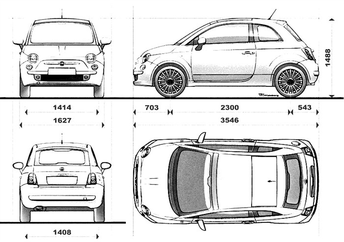 Fiat 500 Расход Топлива на 100 км… Технические характеристики