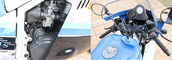 Перья на Suzuki Gsx r 750 k4 © Gsx-r750 1985 редактировать