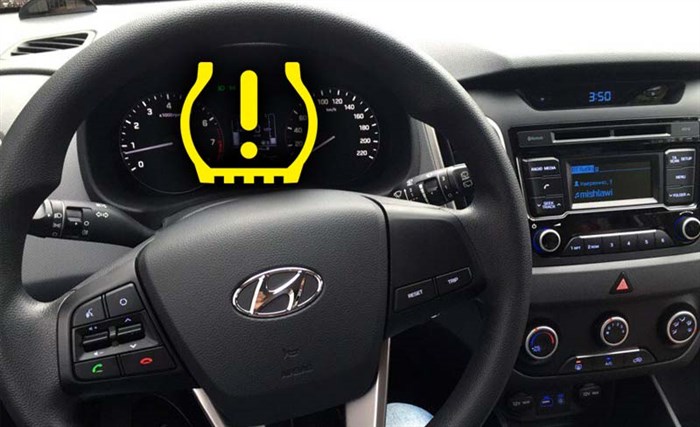 Hyundai Creta Ошибка Давления в Шинах… Hyundai tucson 2018
