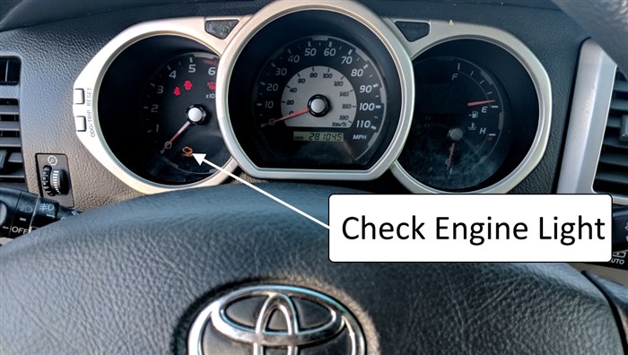 Toyota Avensis Горит Check Trc Off Vsc • Контролировать автомобиль