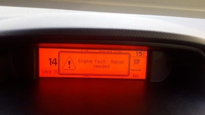 Engine Fault Repair Needed Citroen c4. В одно слово