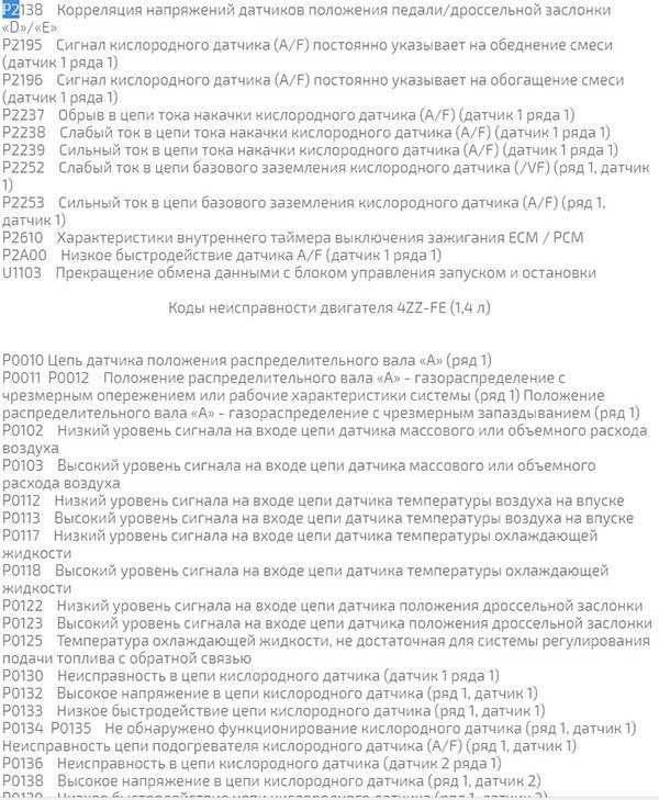 Ошибка Проверь Гидроусилитель на Тойоте Королле • Системы безопасности
