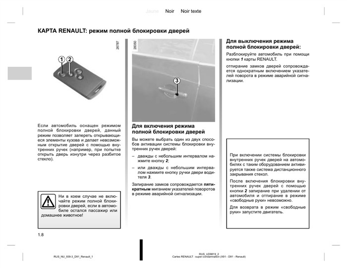 Check Parking Sensor Renault Laguna 3 – Кузов и салон