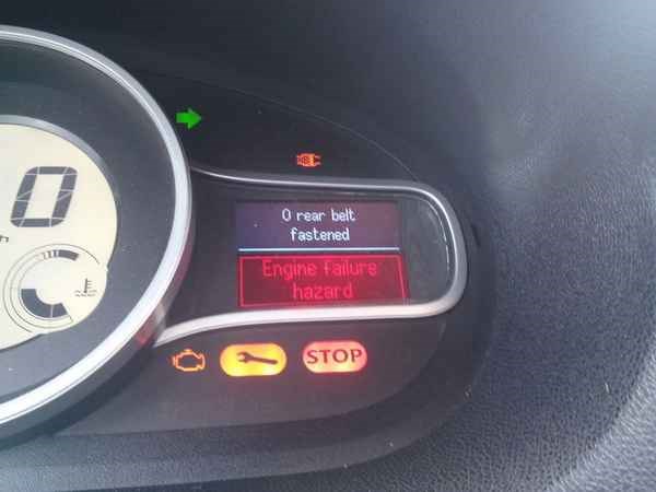 Check Breaking System Renault Laguna 3 – Check injection